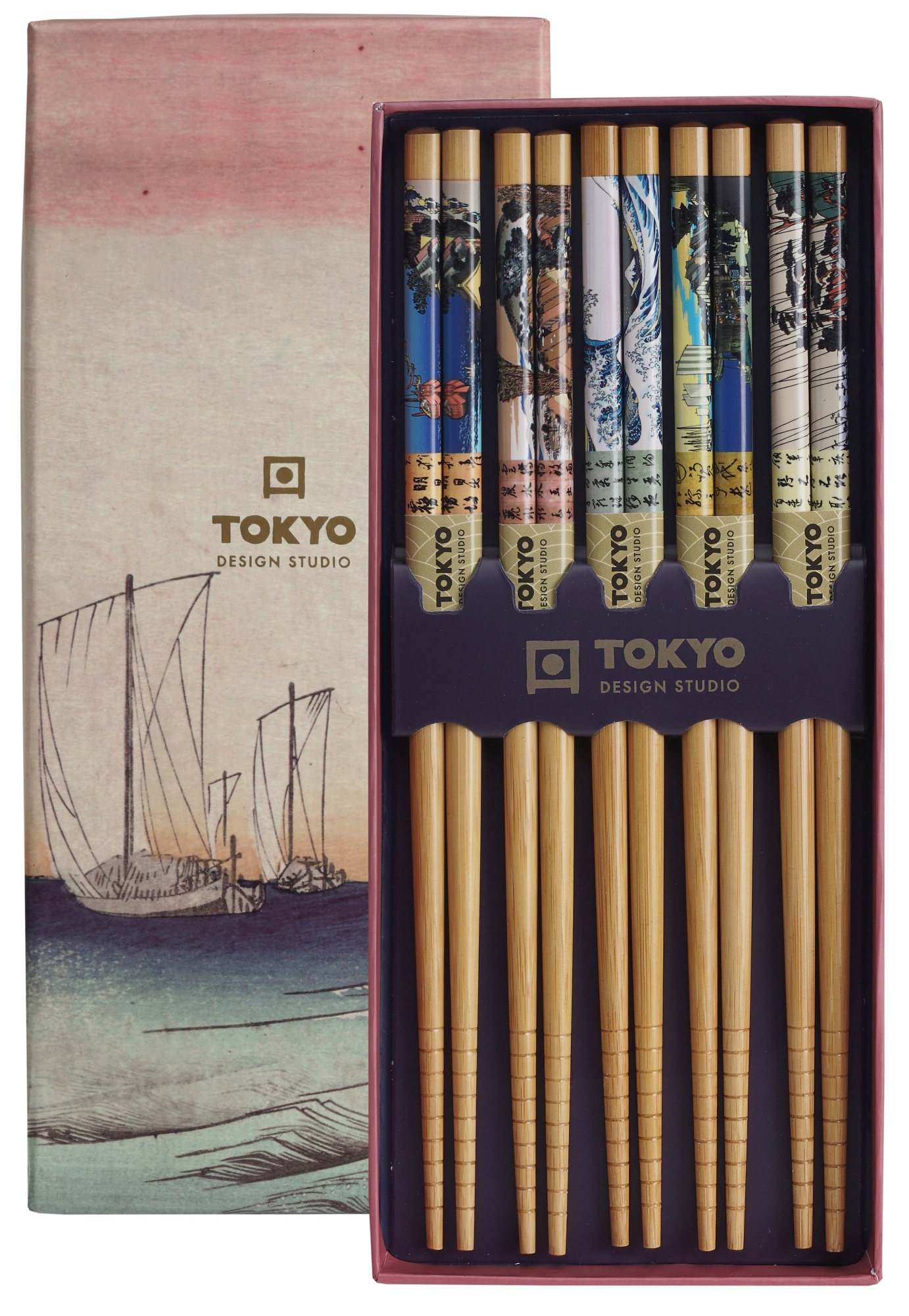 Tokyo Design Ätpinnar Woodblocks