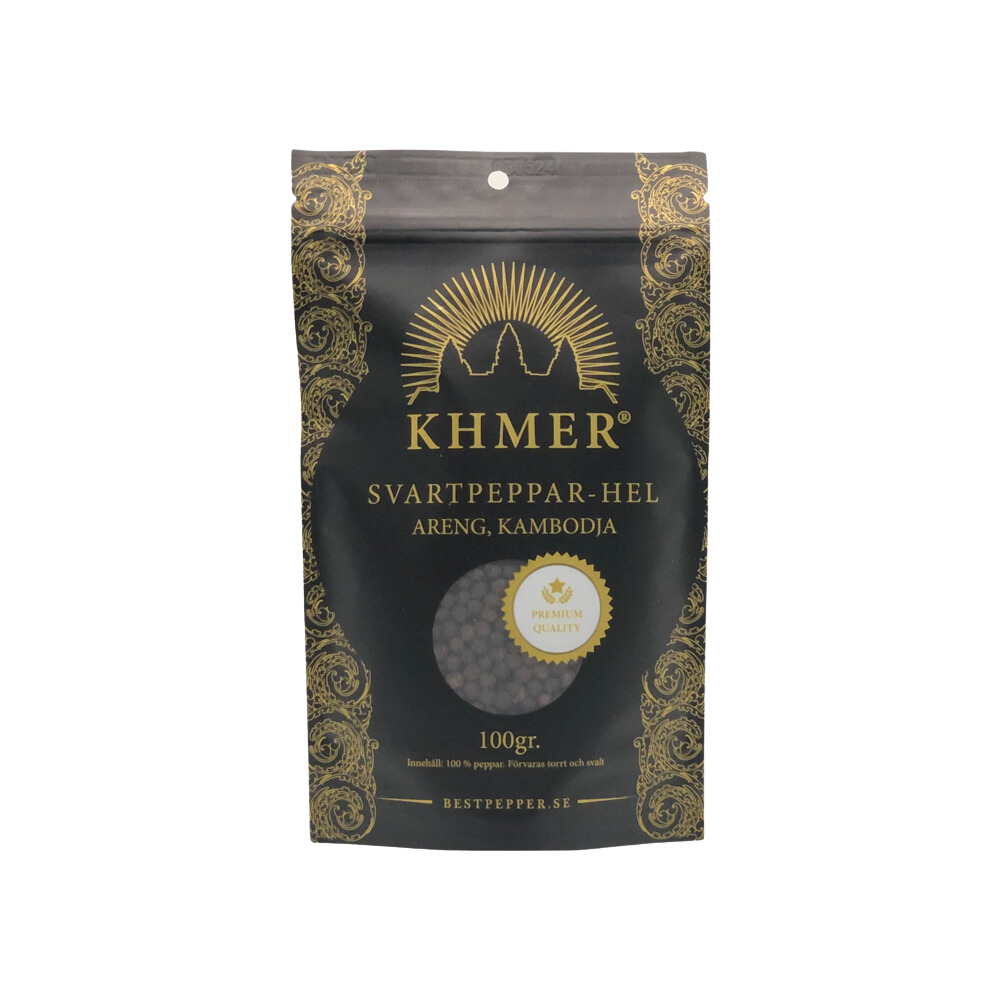 KHMER Areng Svartpeppar 100 gram