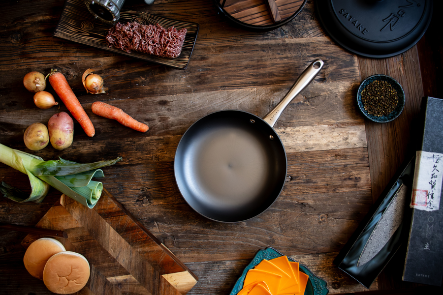Sataké Pure Pan Stekpanna  Gjutjärn 32 cm - 4