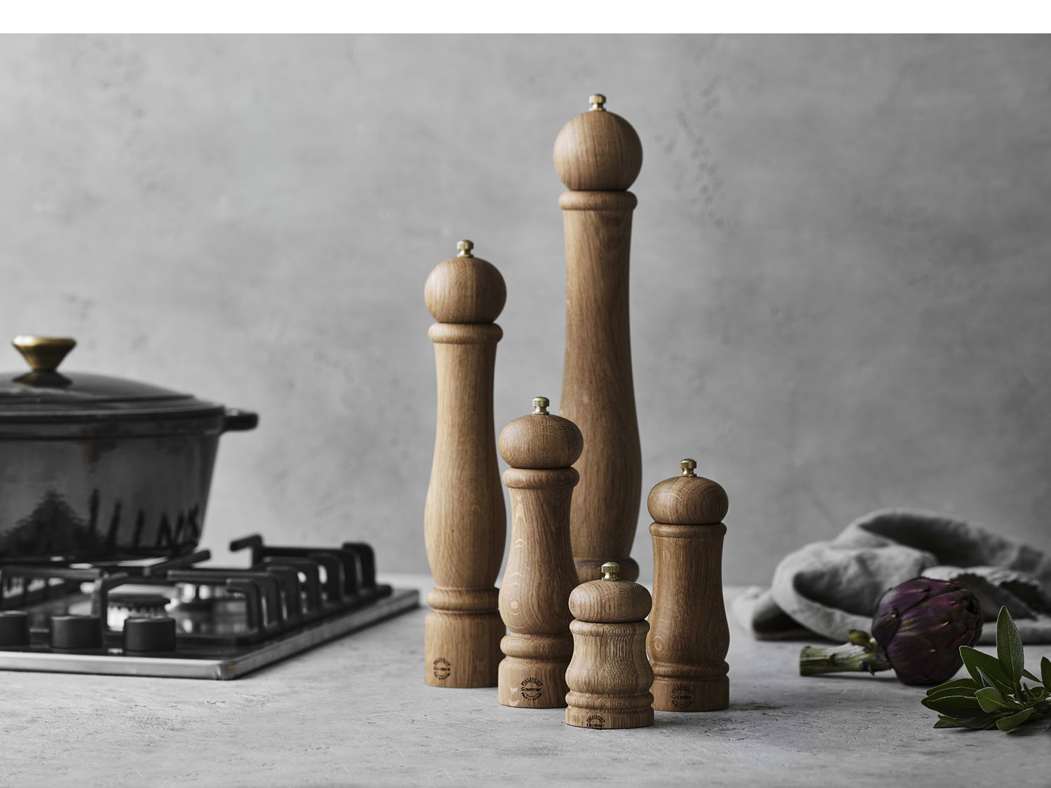 Pillivuyt Gourmet Douron Kvarn Ek 30 cm - 5