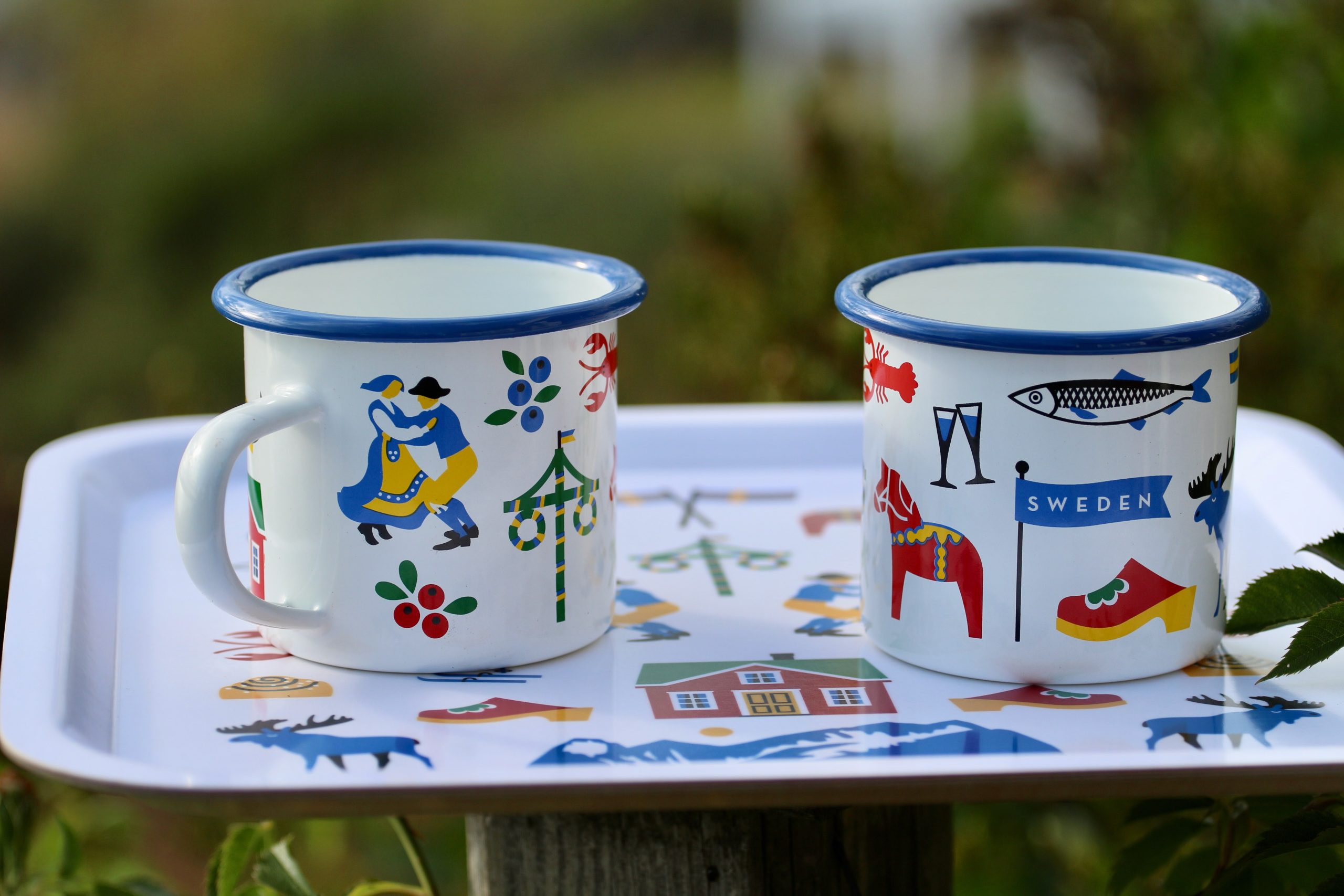Sweden Traditions Emaljmugg - 2