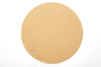 Mille W Bordstablett Rund Beige
