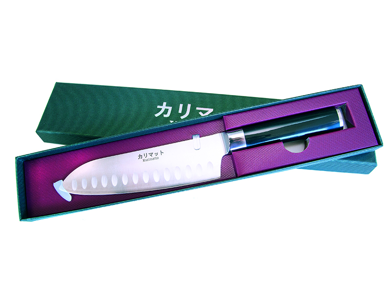 Karimatto Santokukniv 17,5 cm - 4
