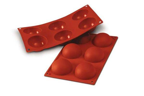 Silikomart Silikonform Halvsfäriska 60 mm