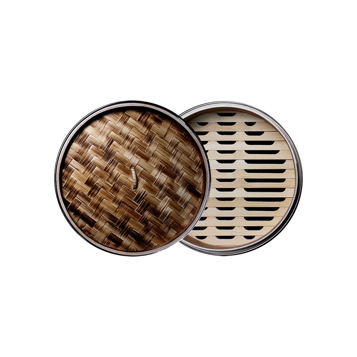 Sataké Ångkokare Bambu Metall 25 cm - 2