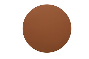 Mille W Bordstablett Rund Cognac