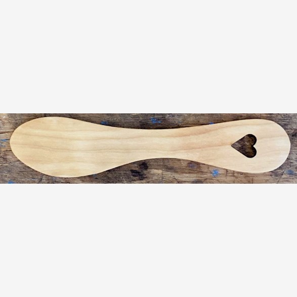 Smörkniv Utskuren Figur 2-pack Svensktillverkad - 2