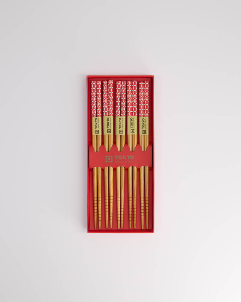 Tokyo Design Ätpinnar Red Multi - 2