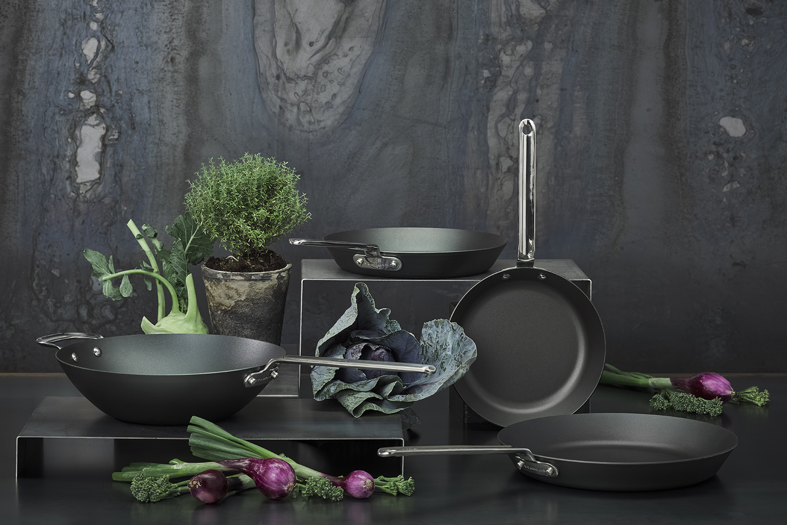 Scanpan Black Iron Stekpanna 30  Cm - 3