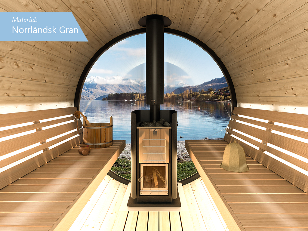 Barril de sauna PANORAMA - 5