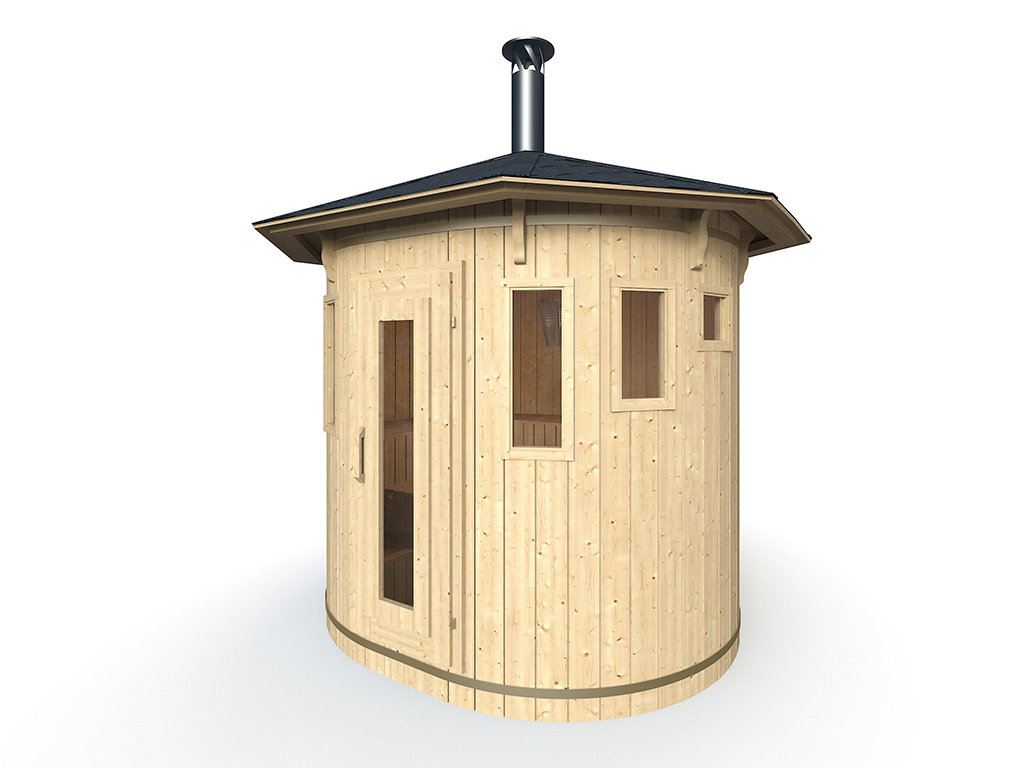 Sauna Cilindrica VERTIKAL - 4