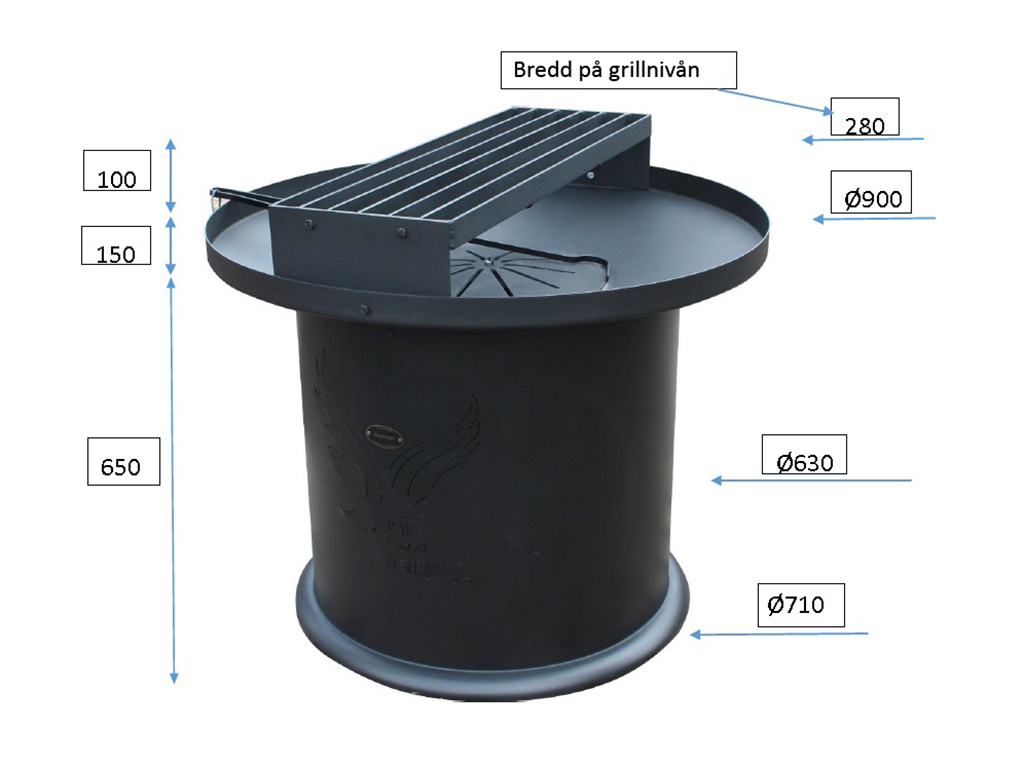 Grill KOTKA CITY (offentliga platser)