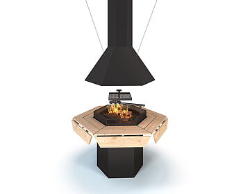 Grill med skorsten Nordkapp S6 / S8