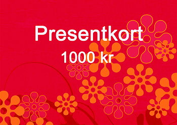 Presentkort 1000 kr