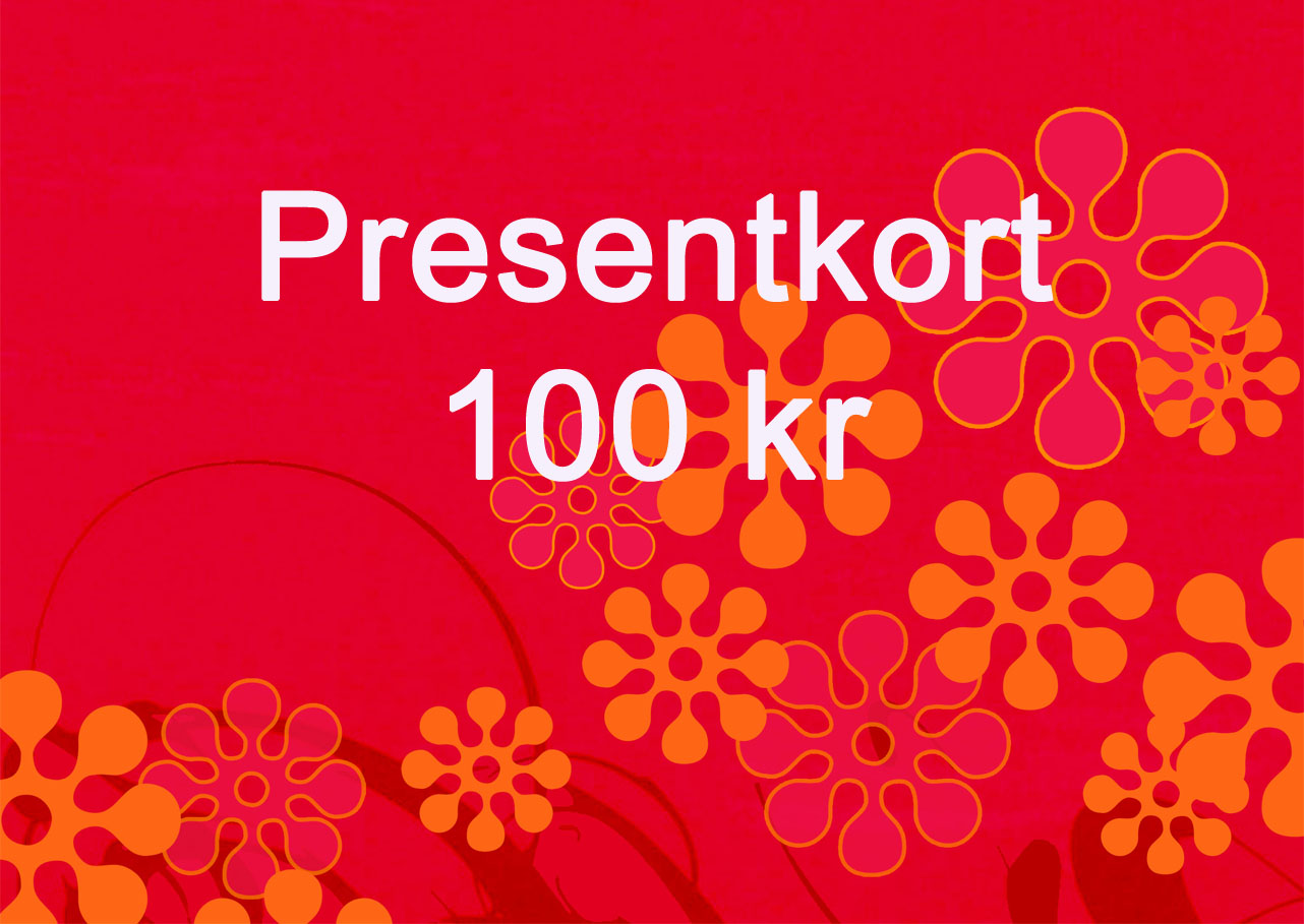 Presentkort 100 kr