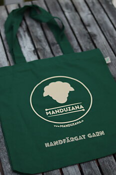 Tygkasse - Flaskgrön