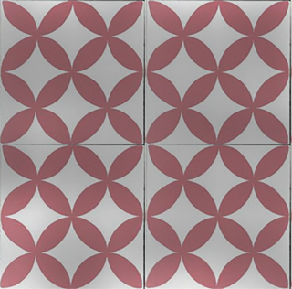 Azulejo marroquí Río rosa