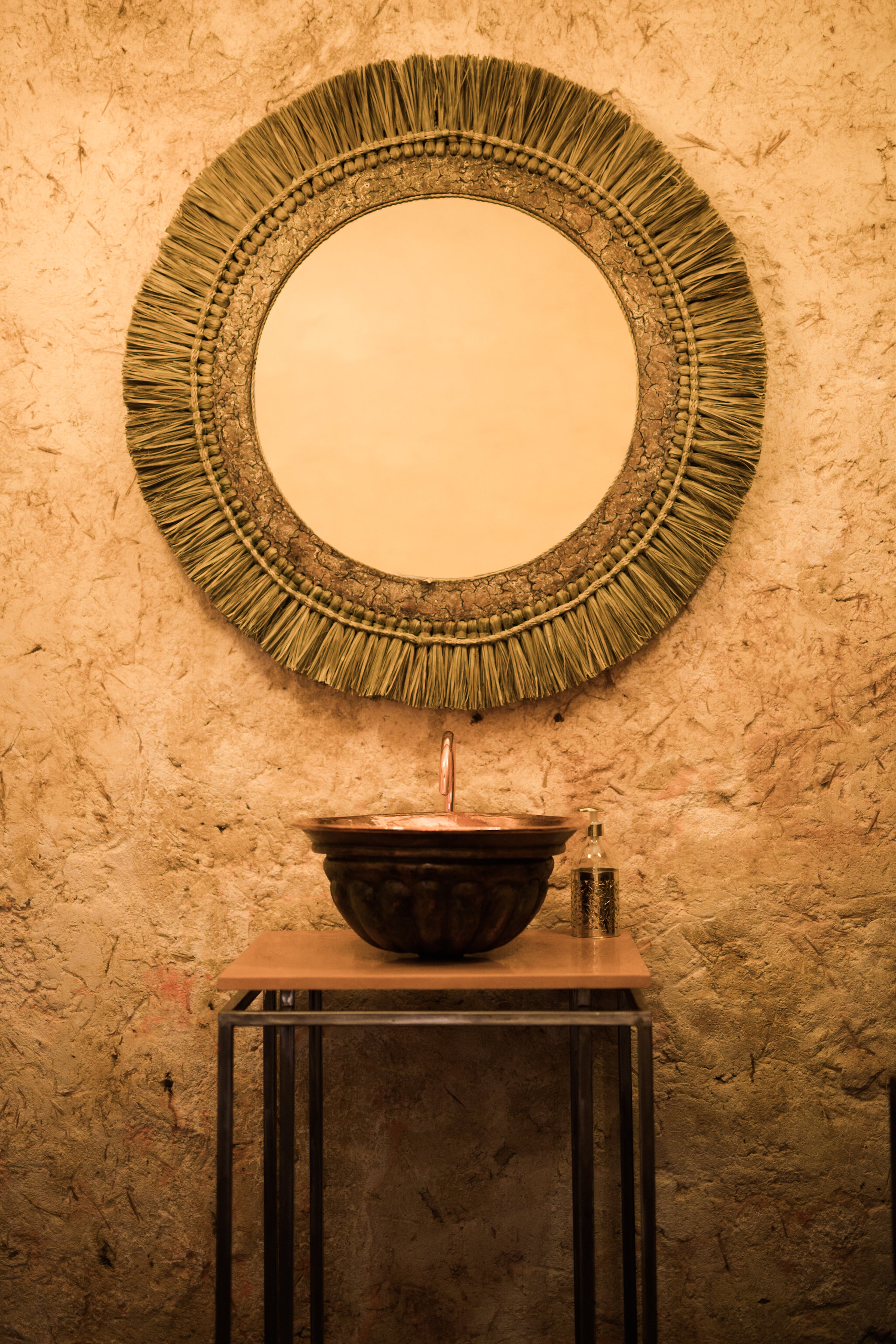 Support en fer pour lavabo - 3