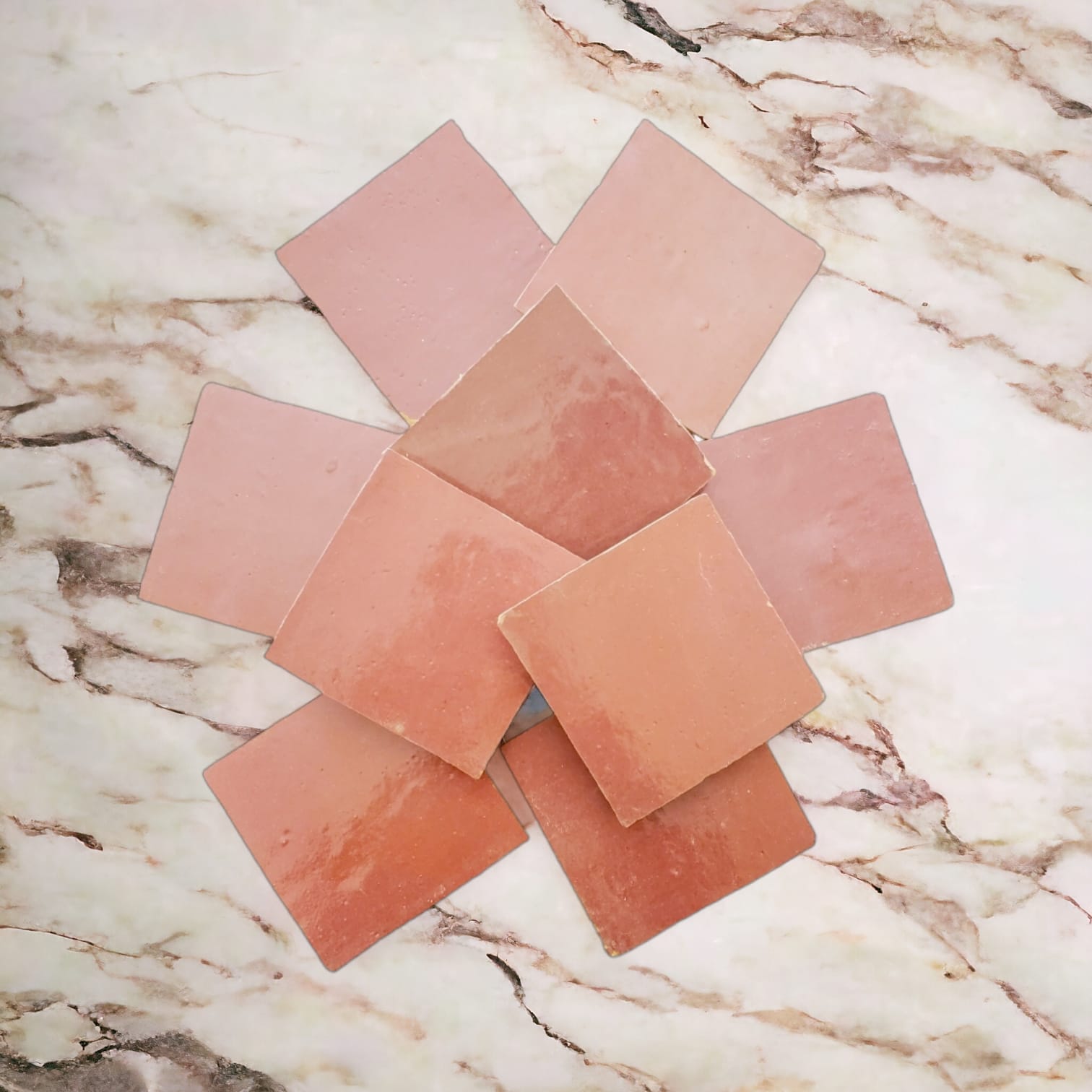Azulejo Zellige PINK DUST - 3