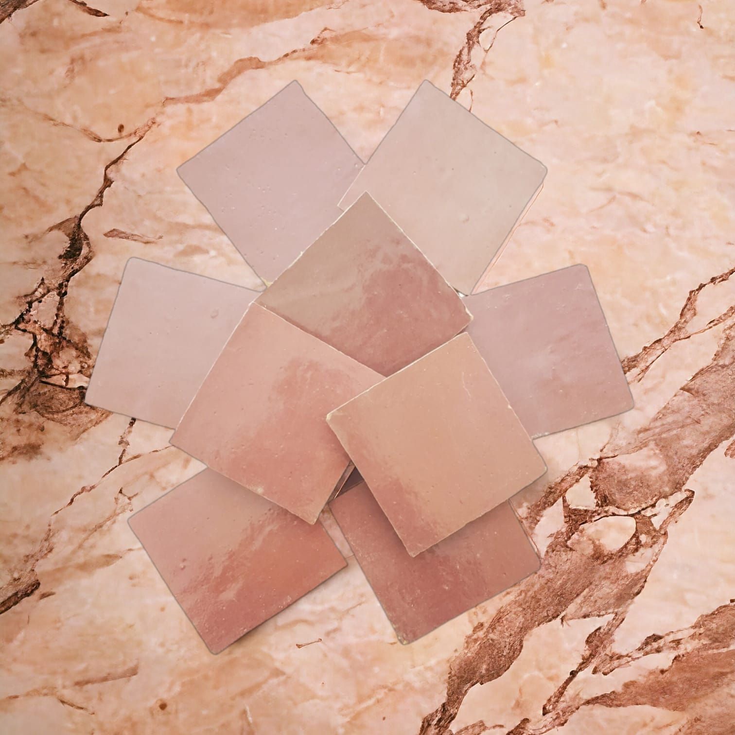 Azulejo Zellige PINK DUST - 4