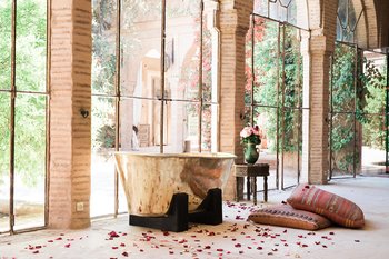 Badkar NOMA mässing