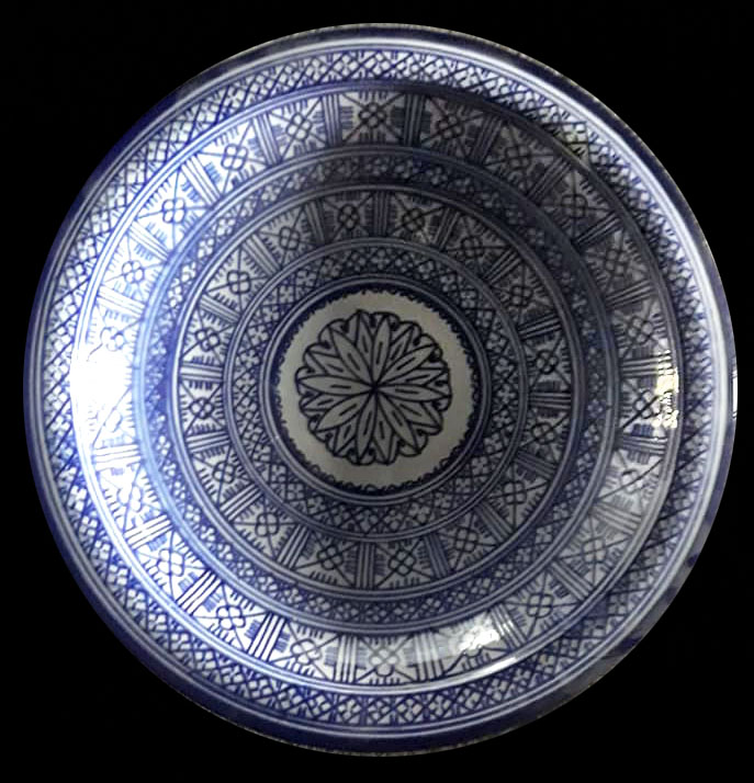 FAD 35 CM HÅNDMALET ATLAS - 4