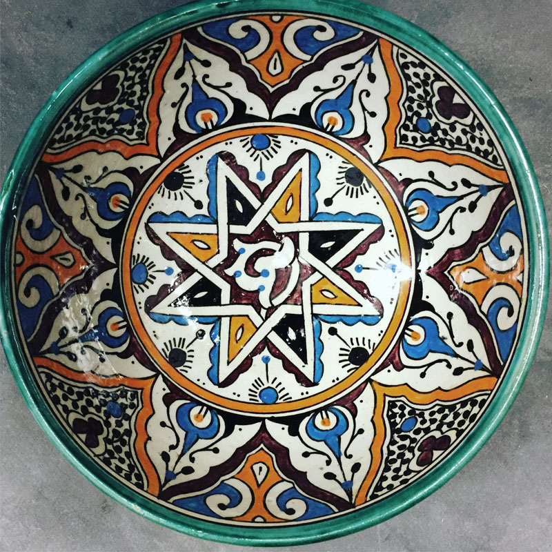 FAD 30 CM HÅNDMALET ATLAS