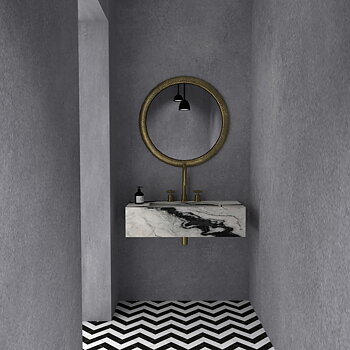 Marmorhandfat COPENHAGEN, måttbeställ i önskad sten