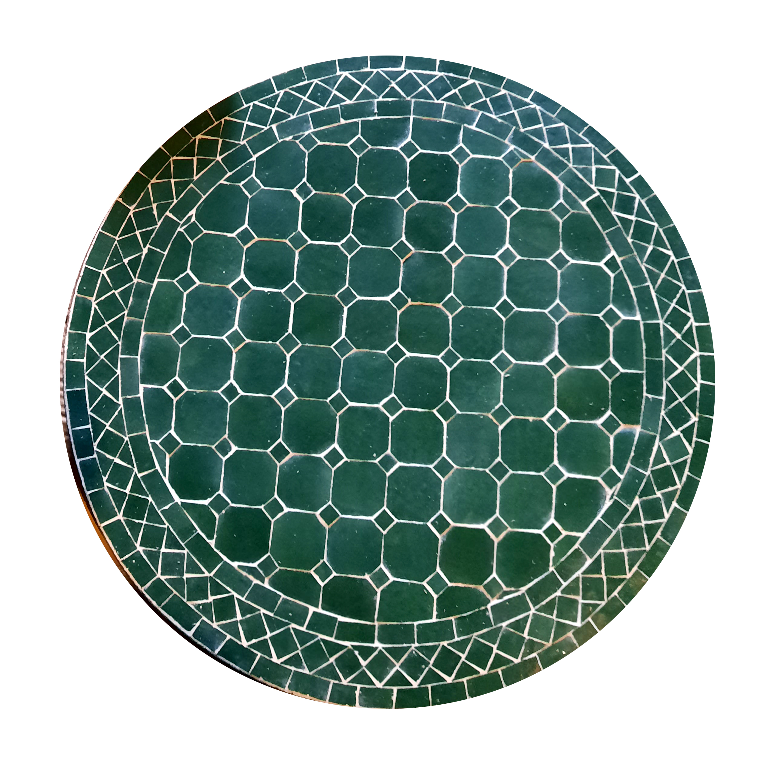 Mosaikbord grönt 60 cm 