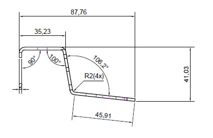Roof Bracket Universal, W1, W2c, W3, Vega - 2