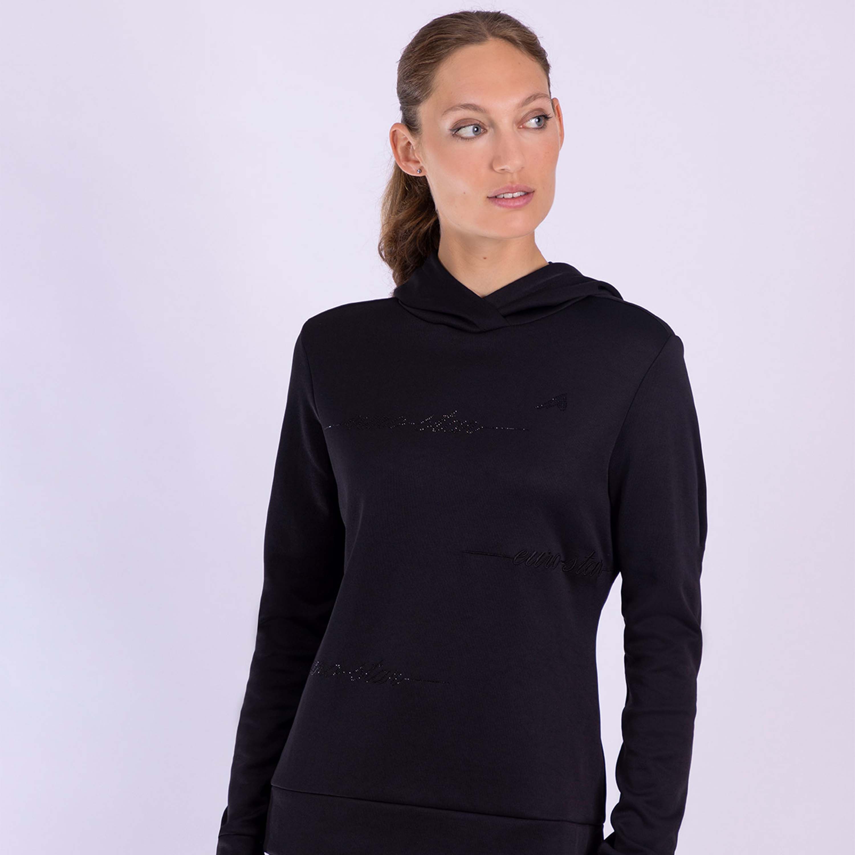 Euro-Star  Hoodie Acadia Svart - 3