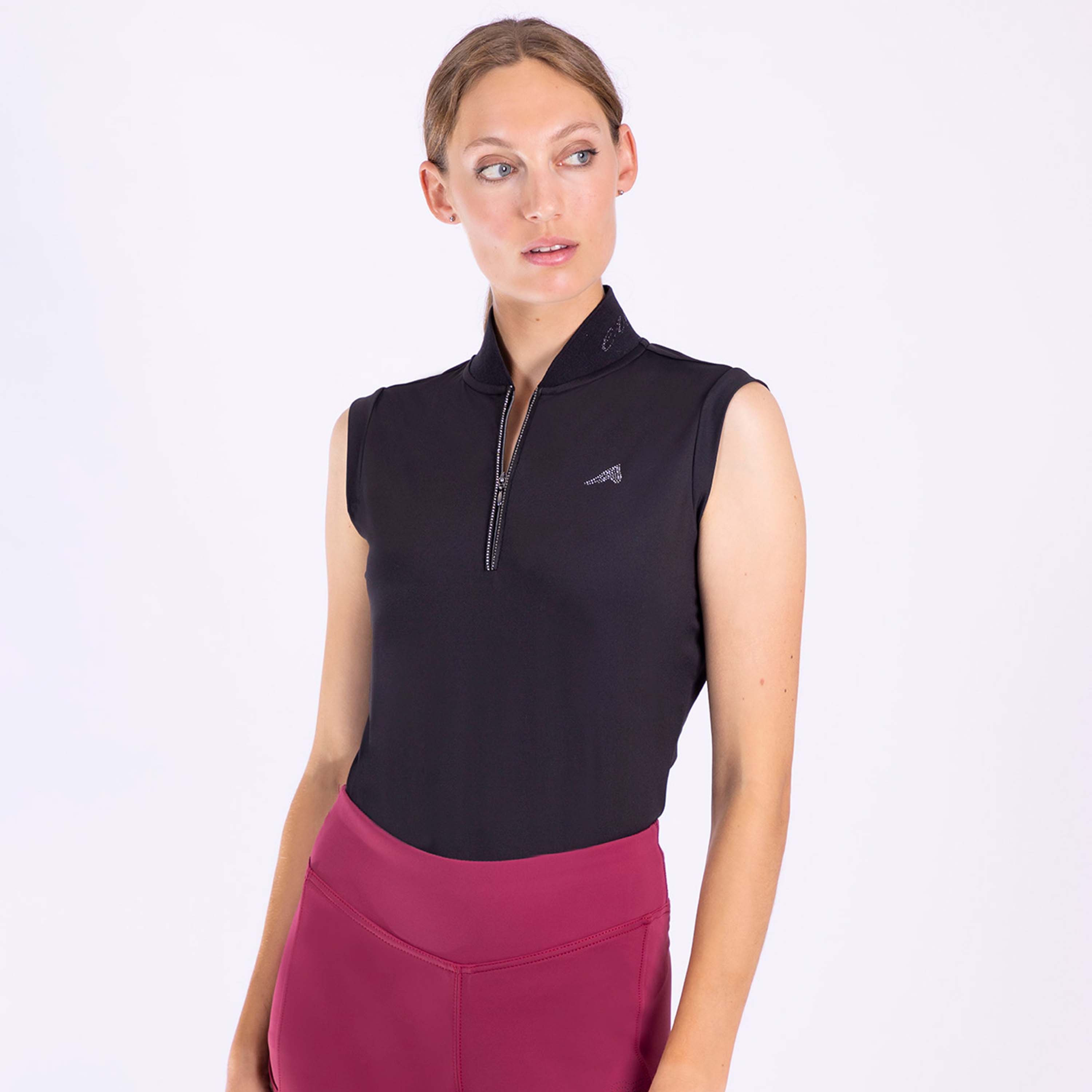 Euro-Star Ridtopp ärmlös Ramona Black - 4