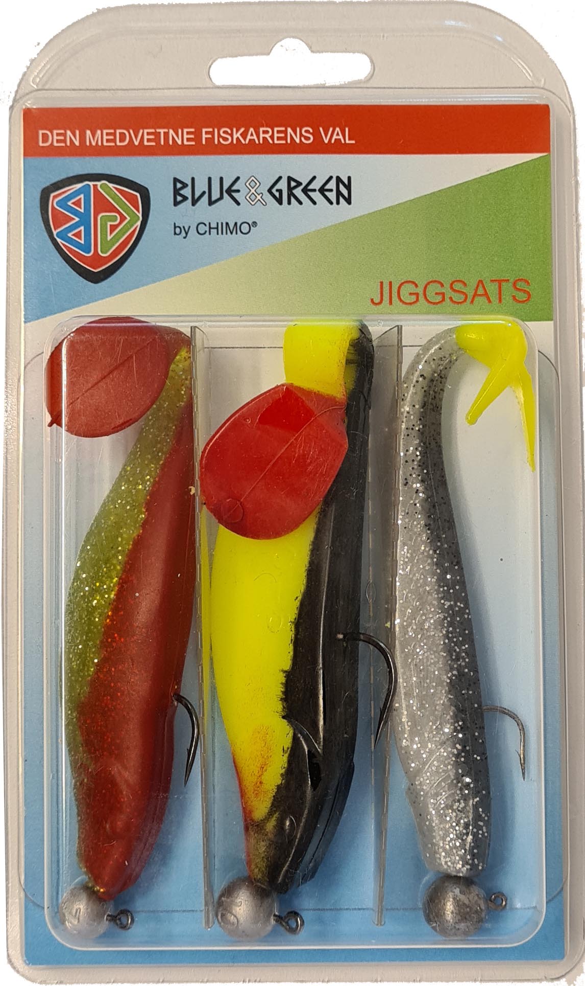 Jiggsats, monterade - Jiggset 2,5-4 - Jiggset 2,5-4 - Jiggset 2,5-4