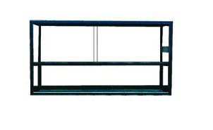 Terrarium Alu Svart 95x40x50 cm