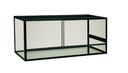 Terrarium Alu Svart 150x60x60 cm