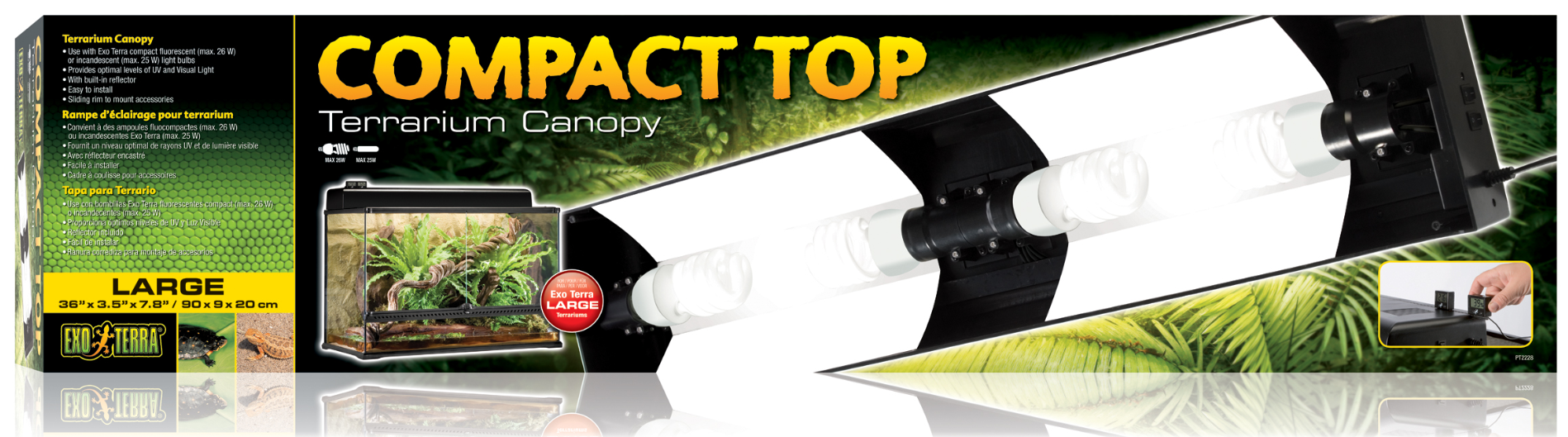 Compact Top Ramp Exoterra 90x20x9CM