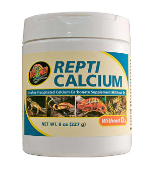 Repti Calcium Utan D3 och Fosfor 227G