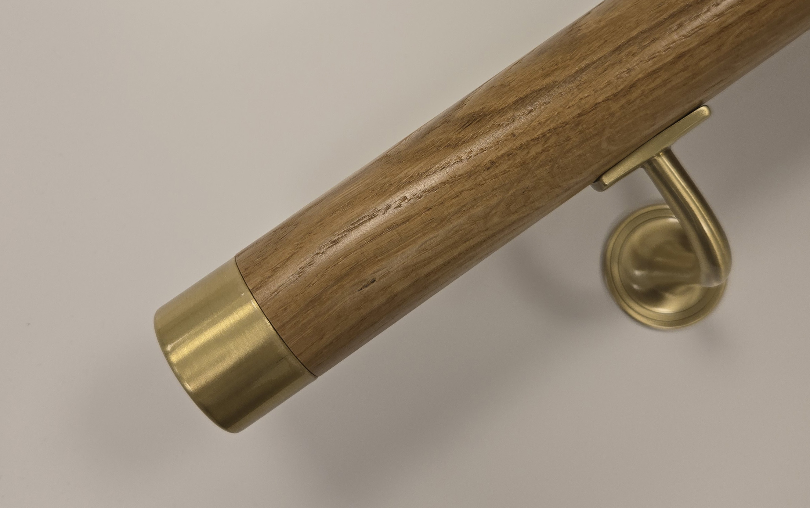 Ändhylsa Mattborstad mässing
