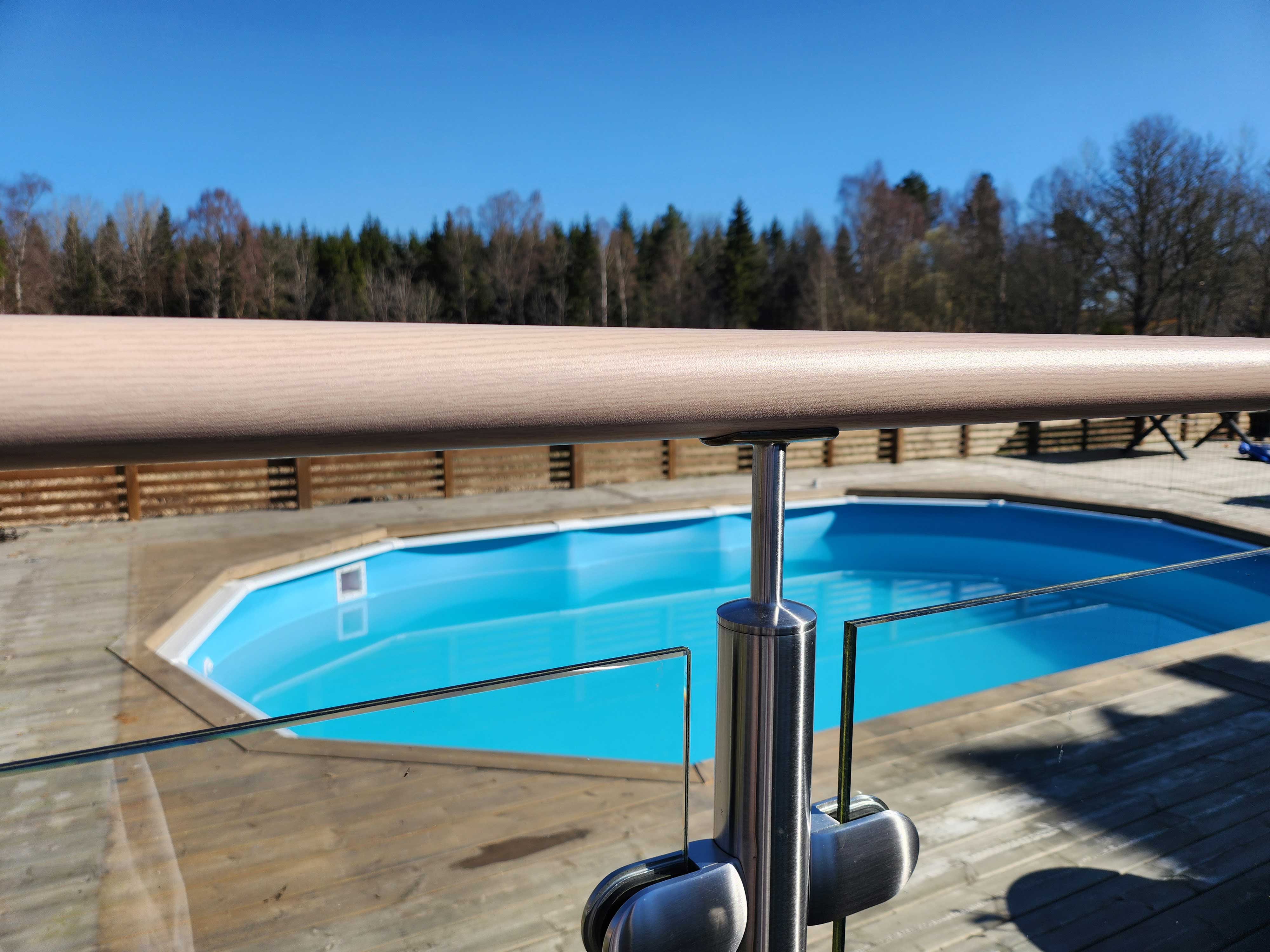 AluWood, Ledstänger för utomhusbruk