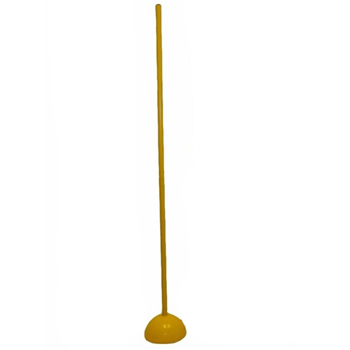 Slalomkäpp med fot (set)