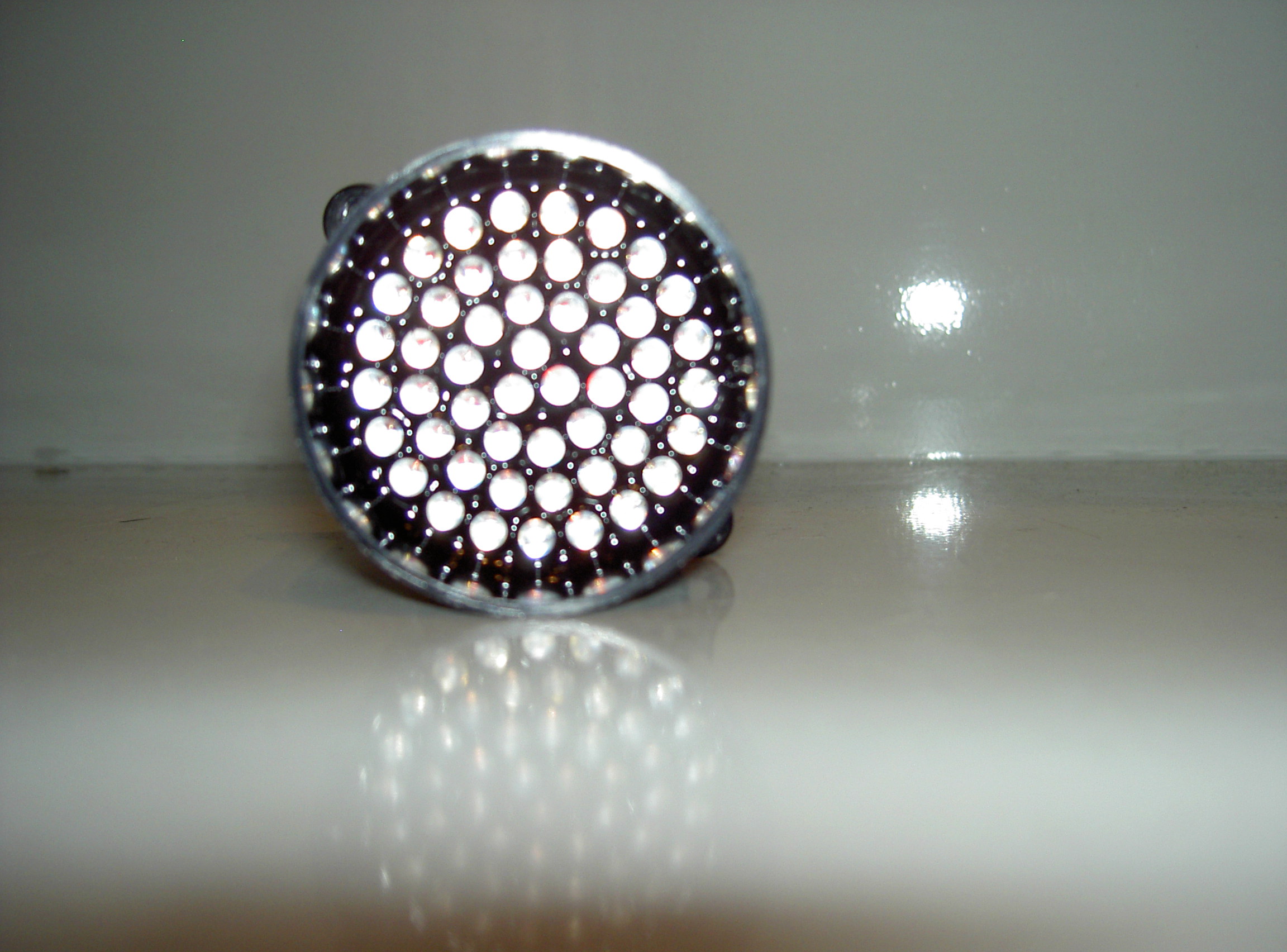 Broms/ Regn lampa LED rund