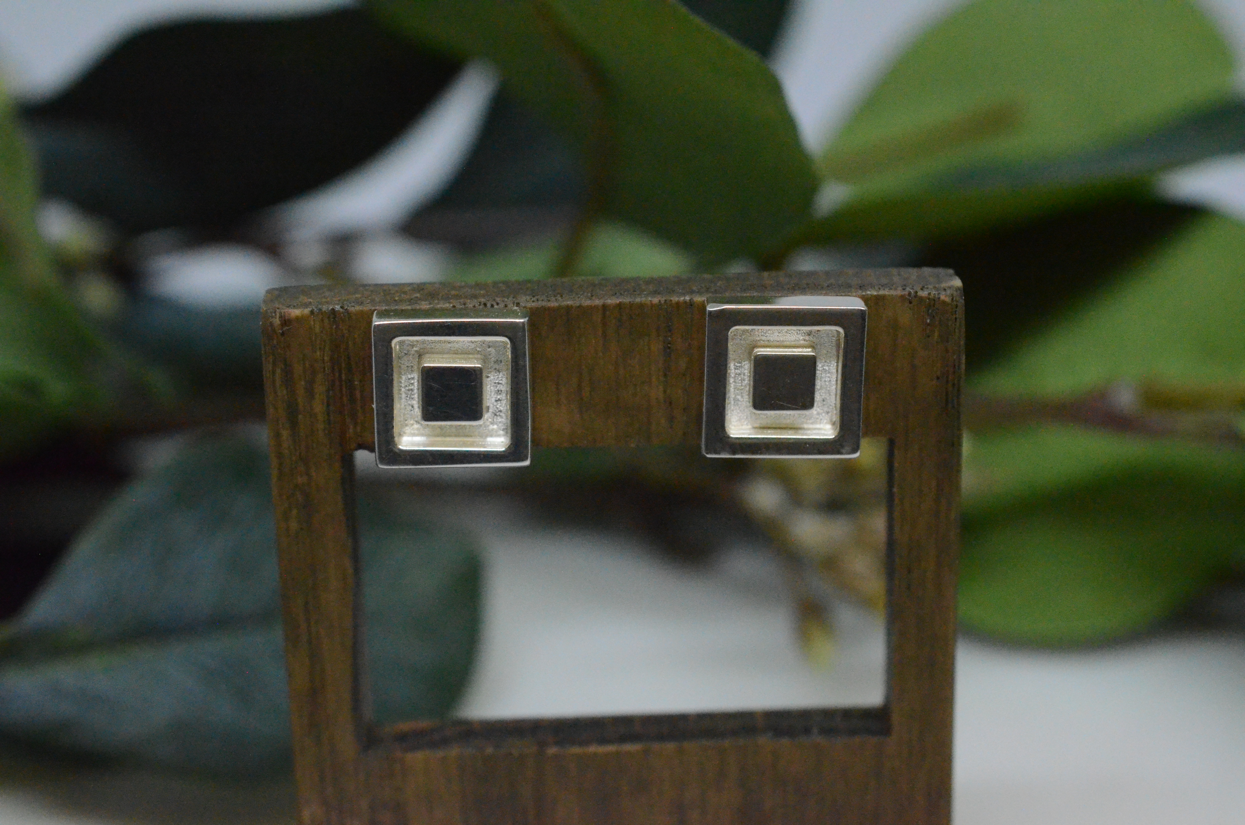 Skanshage, silver earrings - 2