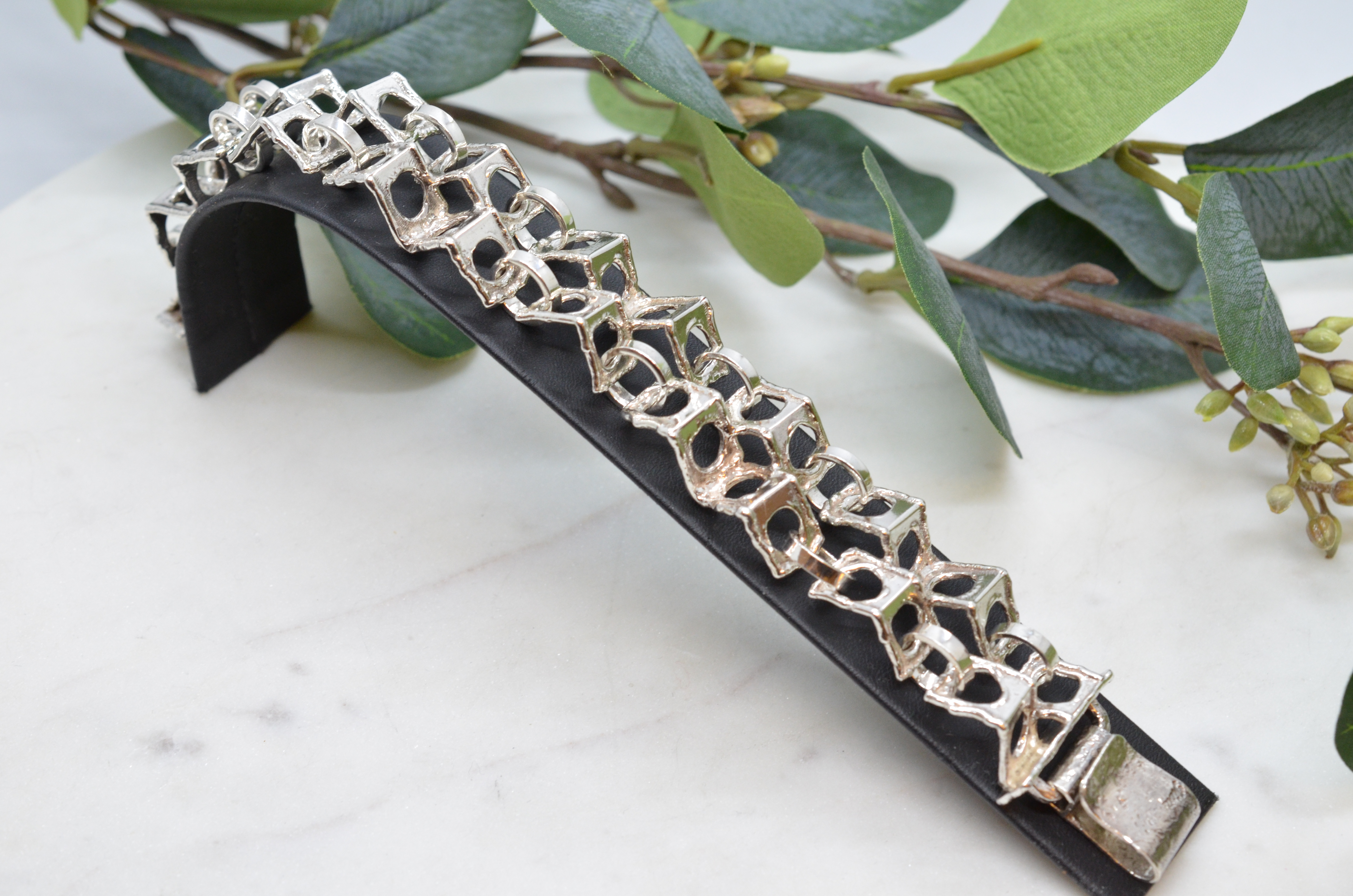Vintage Claes Giertta silverarmband - 2