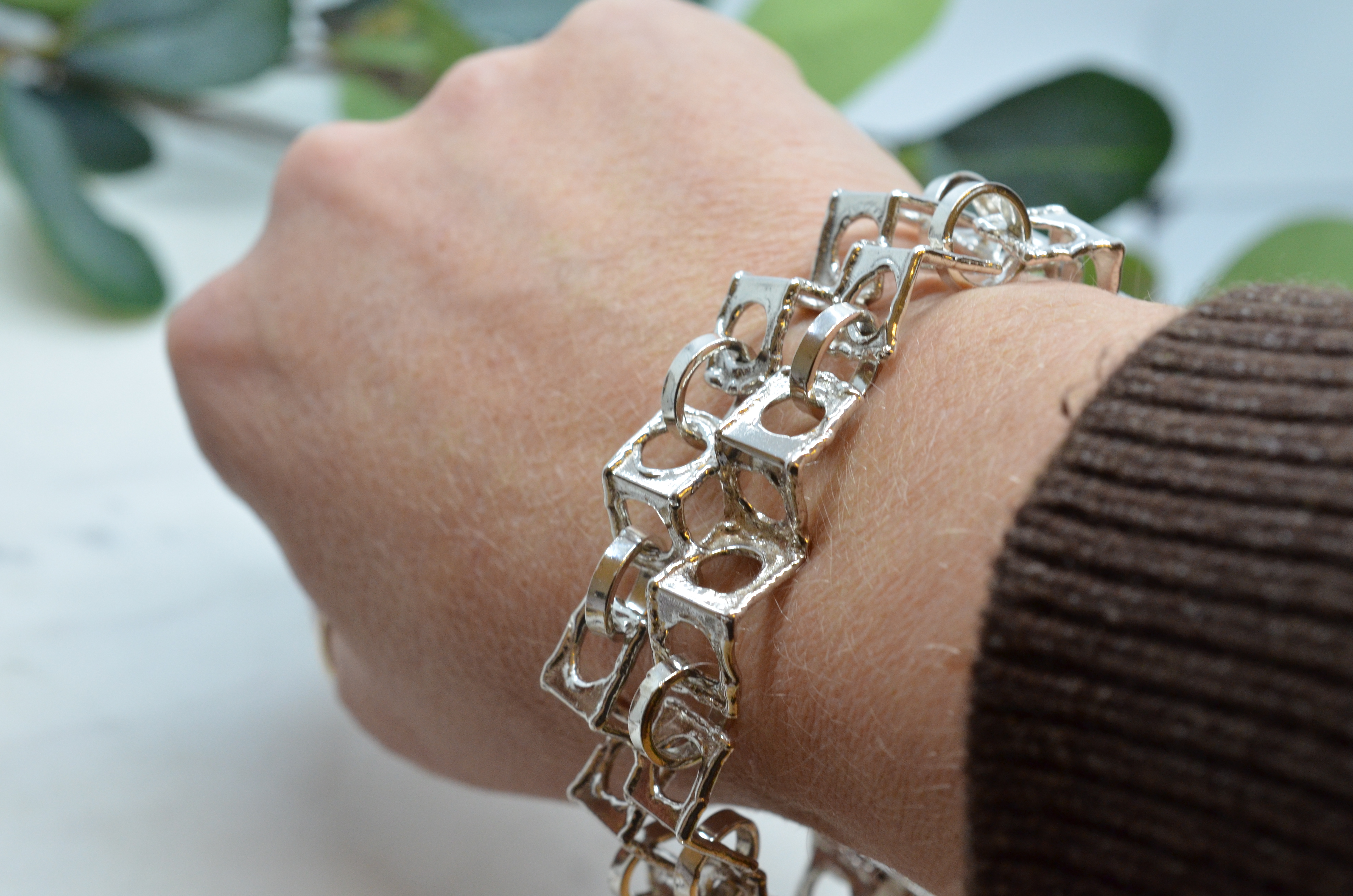 Vintage Claes Giertta silverarmband