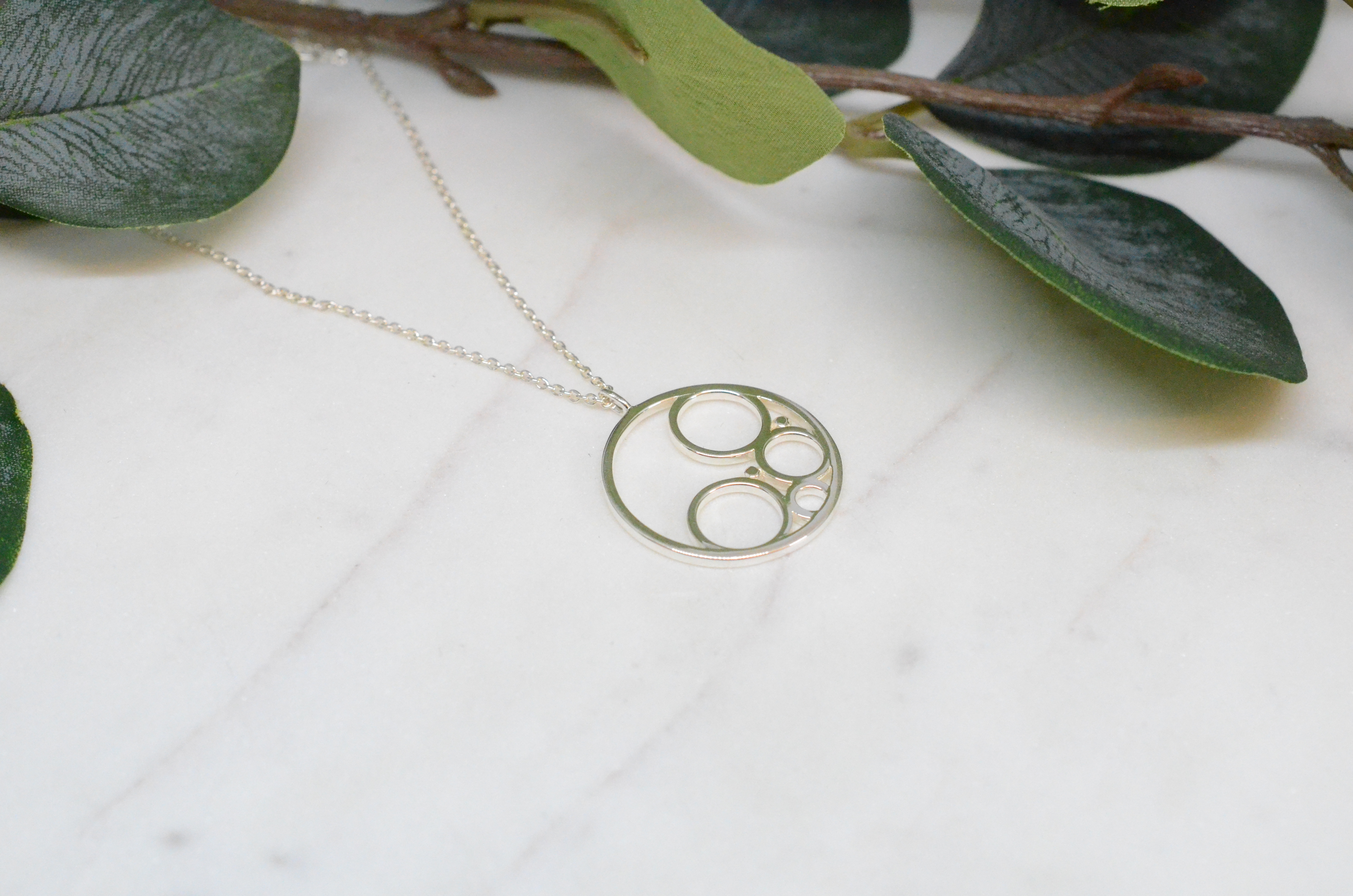 Rondine silver necklace, "Champion"