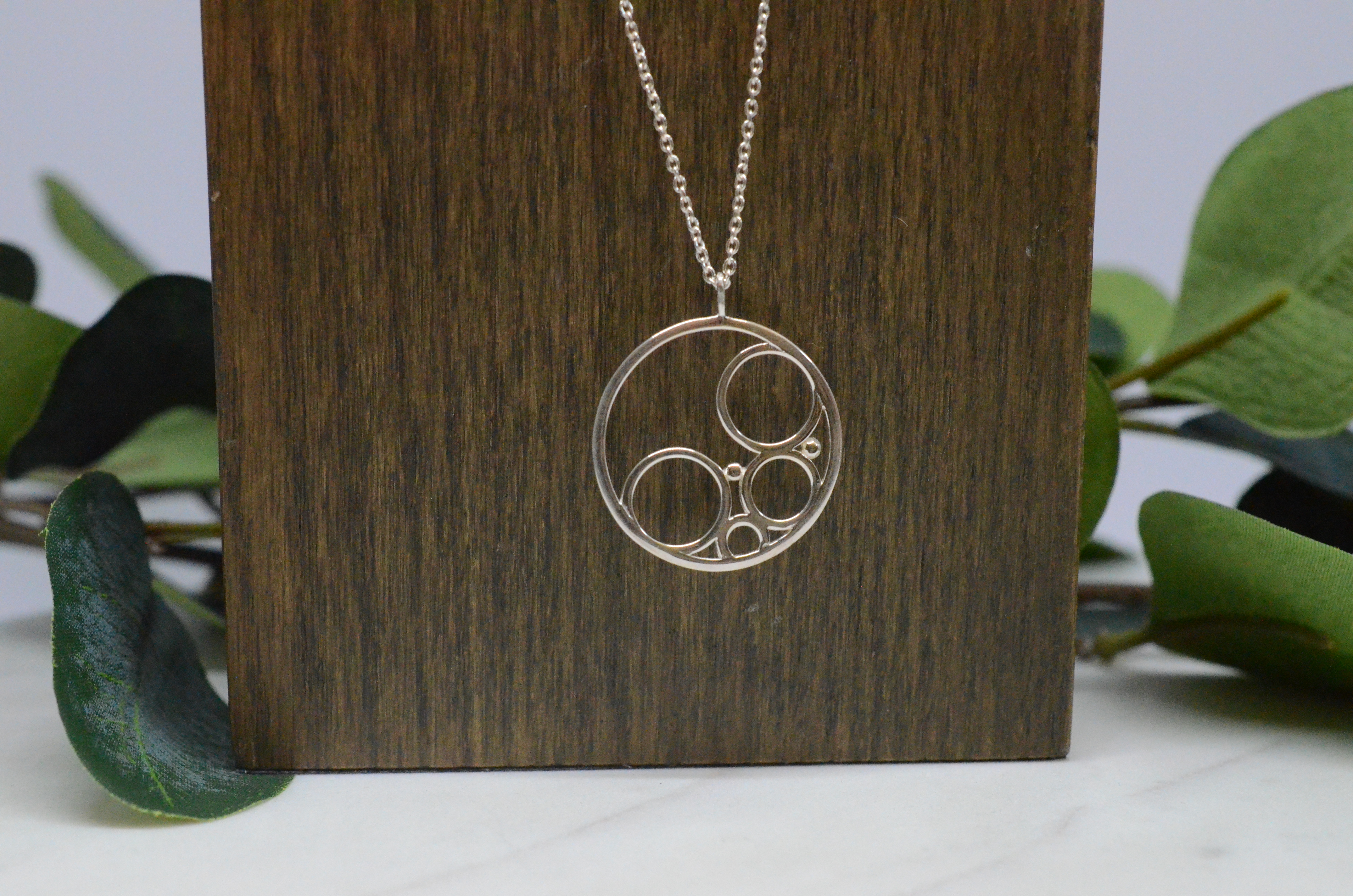 Rondine silver necklace, "Champion" - 2