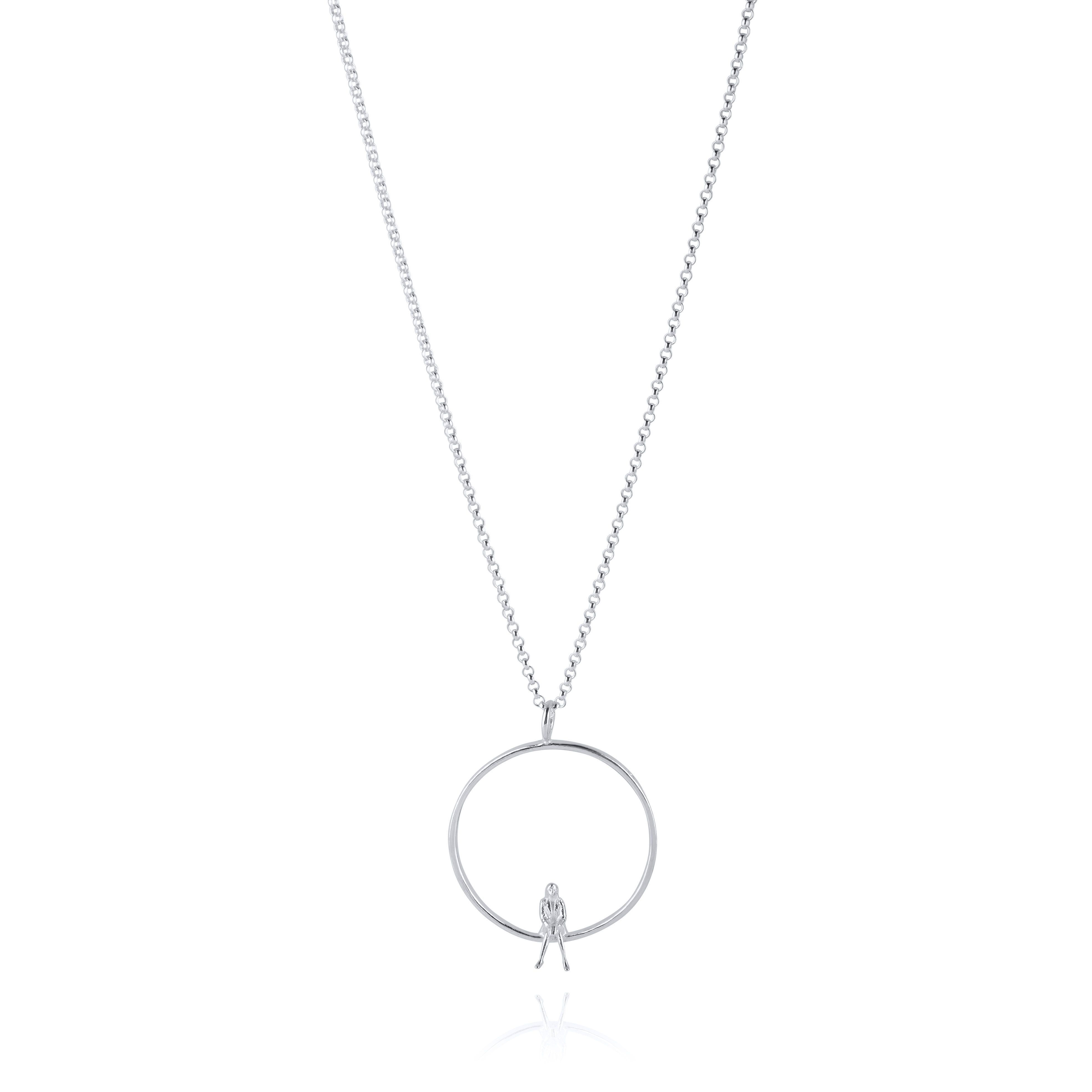 Annika Gustavsson "Egentid", silver necklace - 2