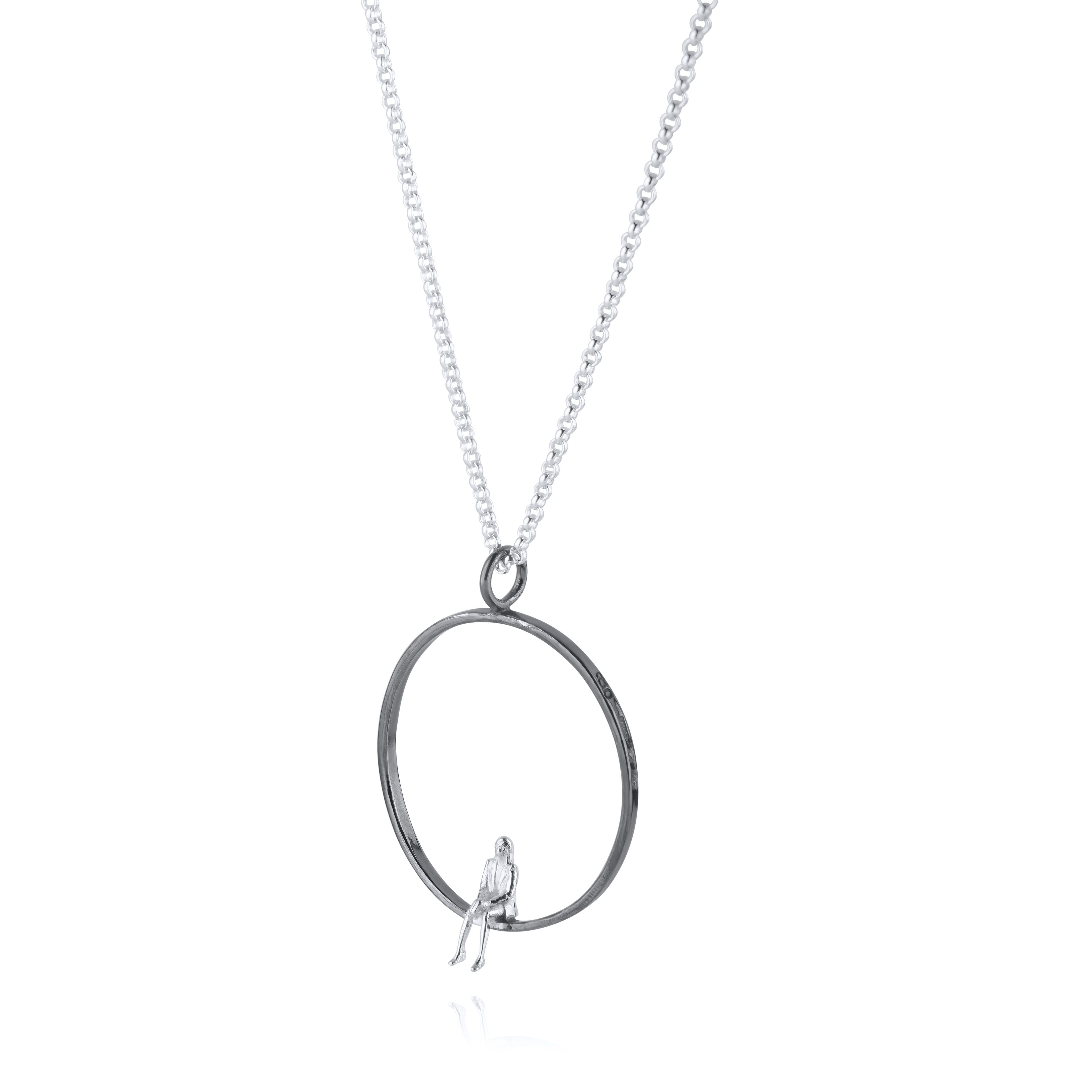 Annika Gustavsson "Egentid", silverhalsband - 3