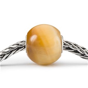 Jumbo round cat's eye bead