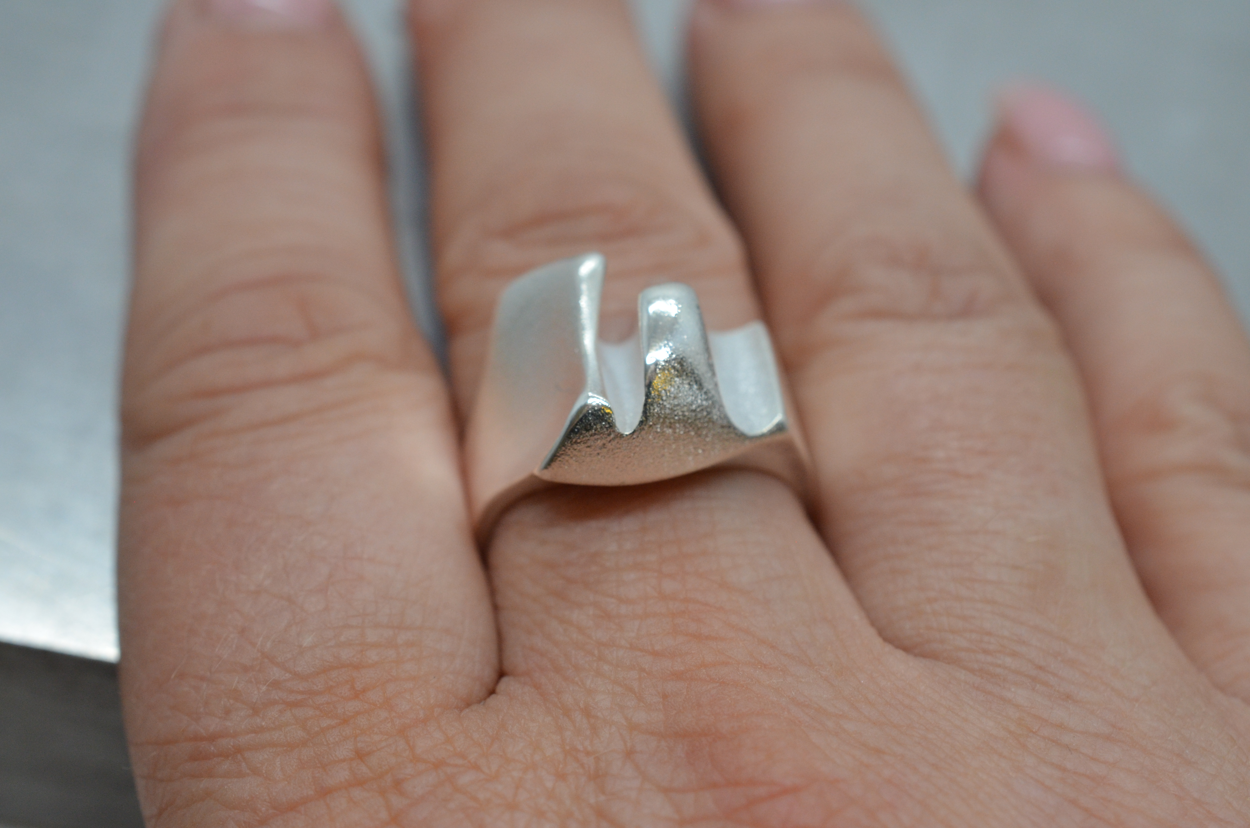 Vintage Lapponia "Pandora" silver ring - 5